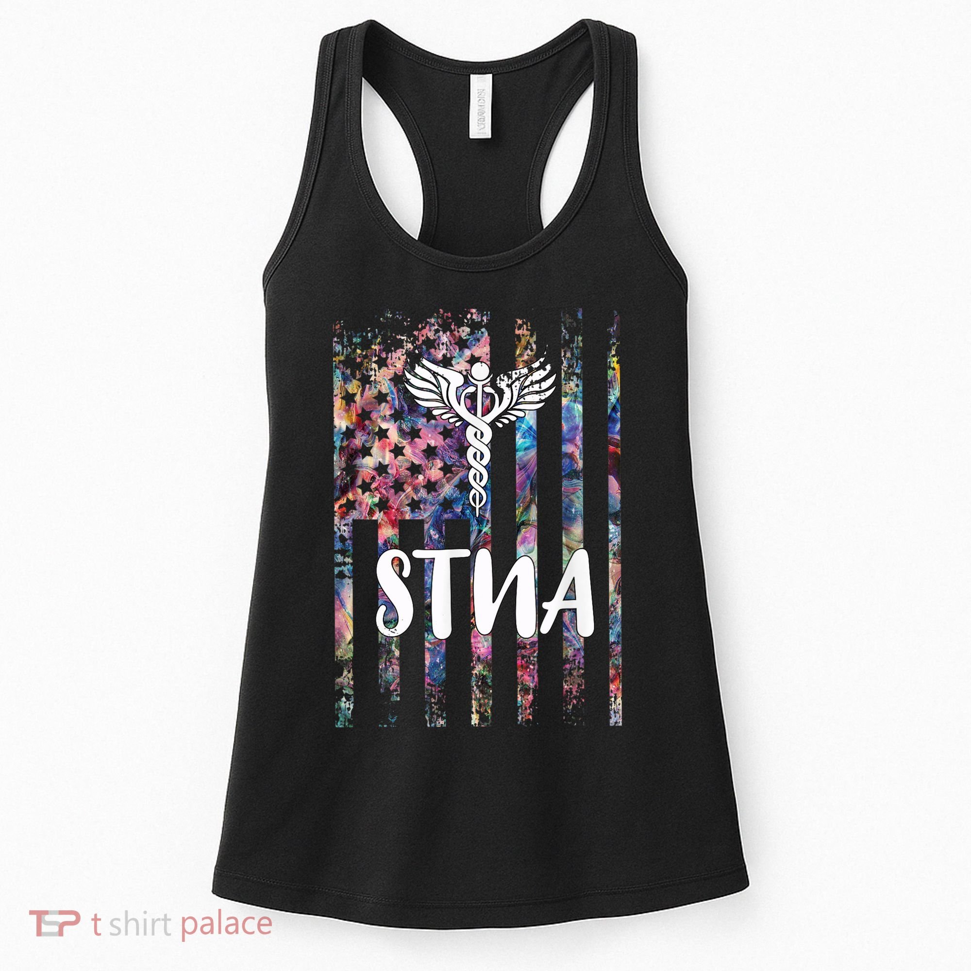 STNA American Flag Women's Tank Top