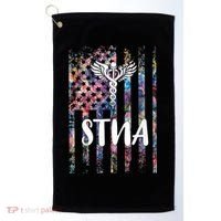 STNA American Flag Golf Towel thumb 0