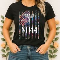 STNA American Flag Women's T-Shirt thumb 2