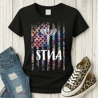 STNA American Flag Women's T-Shirt thumb 3