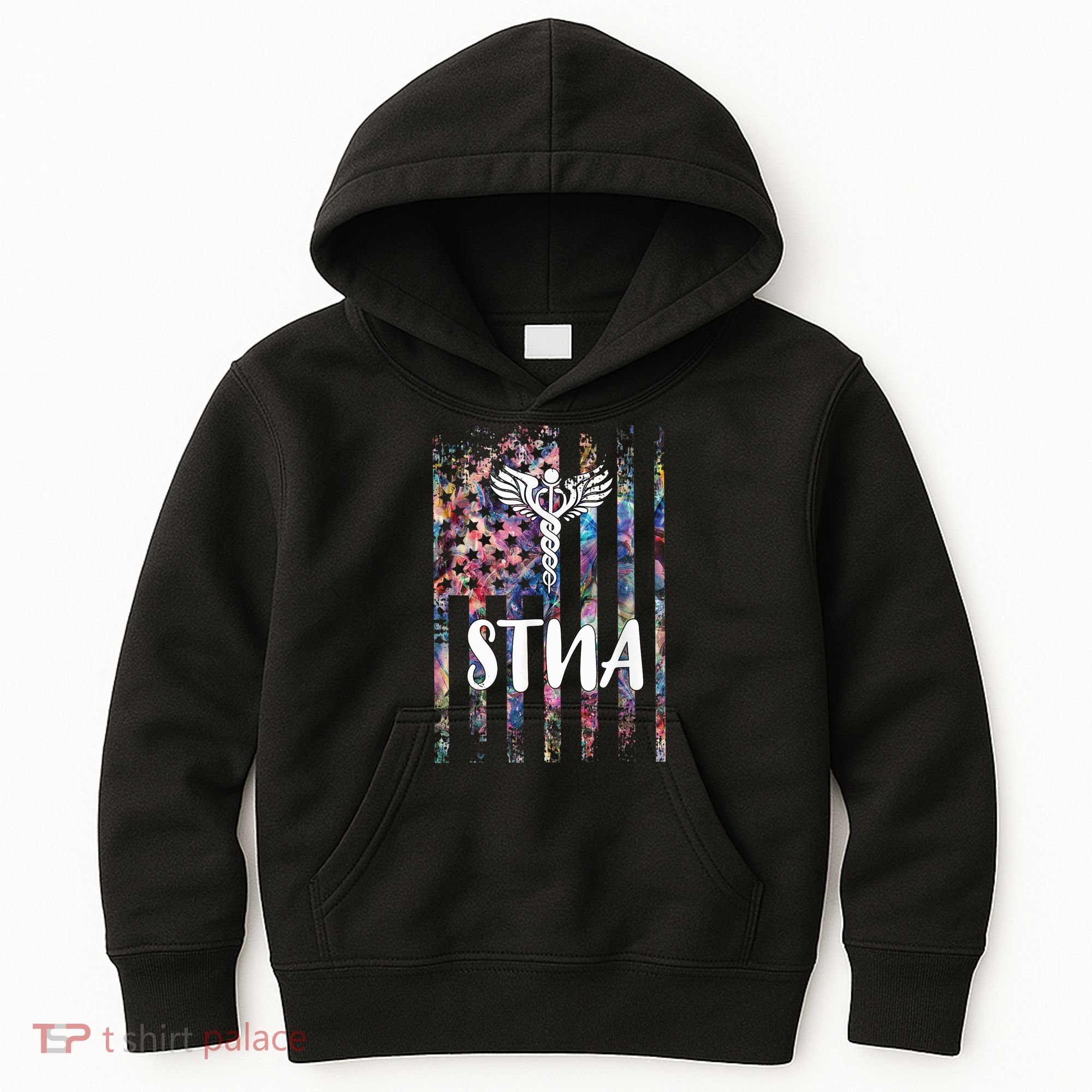 STNA American Flag Kids Hoodie