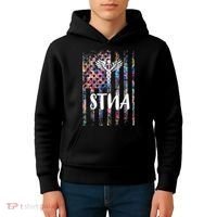 STNA American Flag Kids Hoodie thumb 4