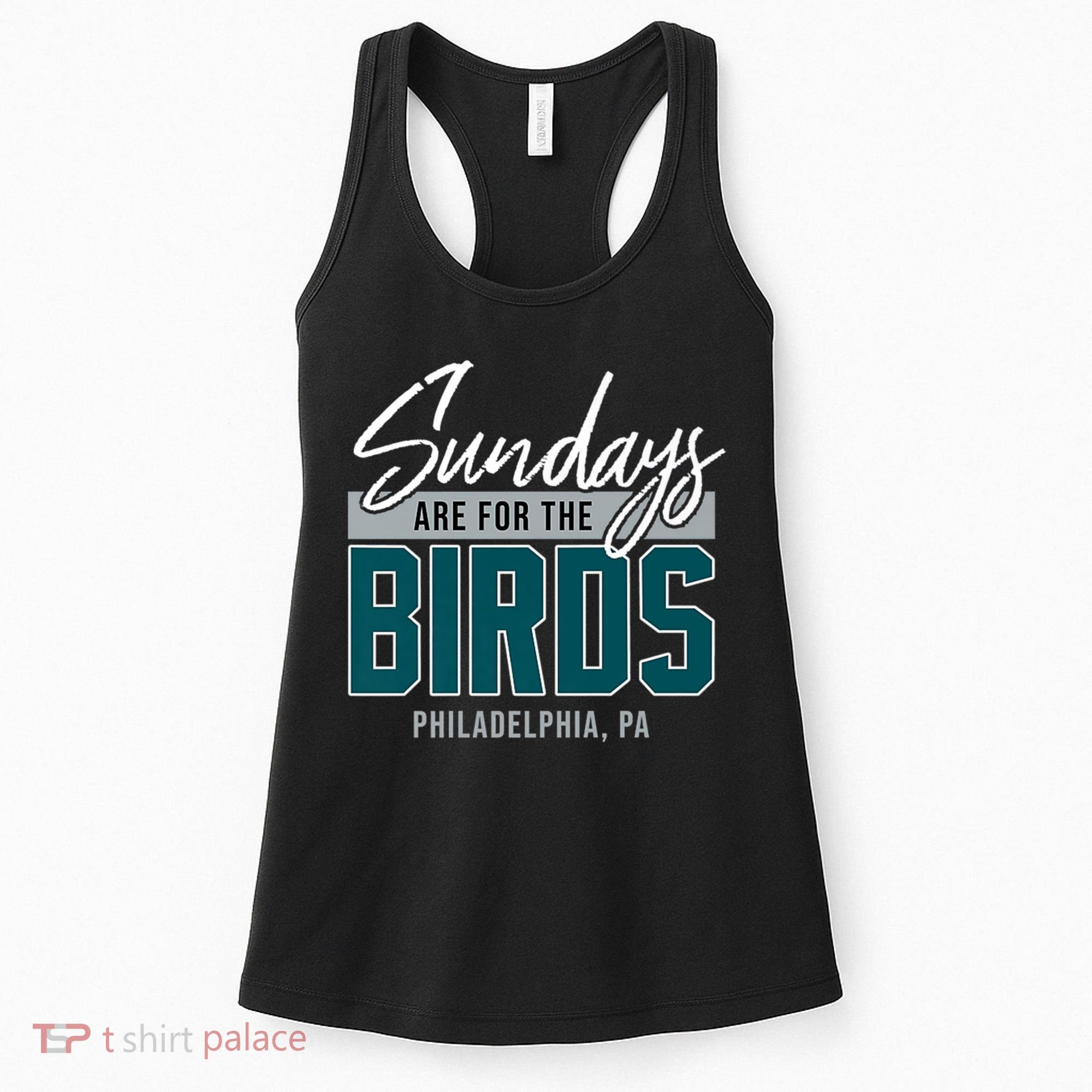 Sundays Are For The Birds Football Philadelphia Women's Tank Top