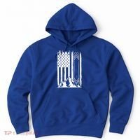 Snowboarding American Flag Hoodie thumb 0