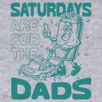Saturdays Are For The Dads Mow Women's Sweatshirt thumb 2