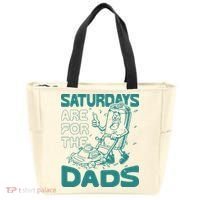 Saturdays Are For The Dads Mow Tote Bag thumb 0