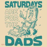 Saturdays Are For The Dads Mow Tote Bag thumb 4
