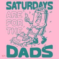 Saturdays Are For The Dads Mow Coaster thumb 2