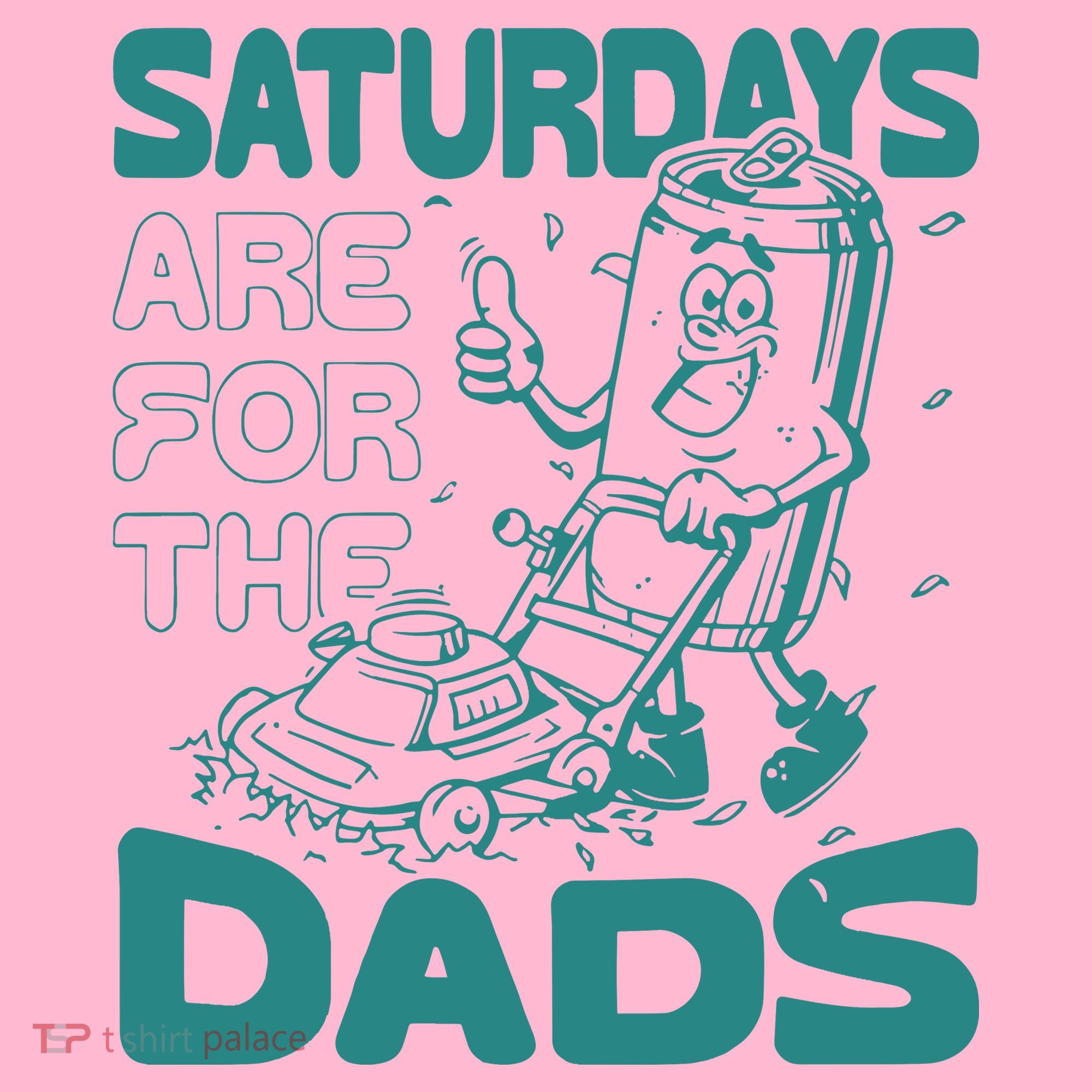 Saturdays Are For The Dads Mow Coaster