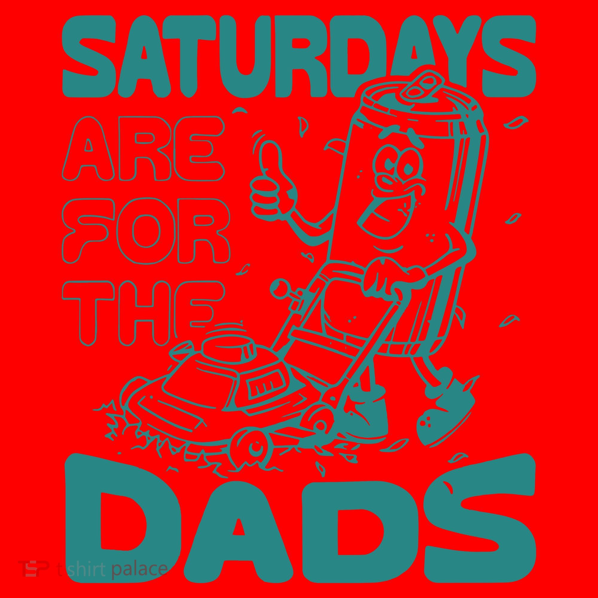 Saturdays Are For The Dads Mow Santa Hat
