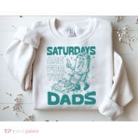 Saturdays Are For The Dads Mow Sweatshirt thumb 2