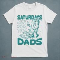 Saturdays Are For The Dads Mow T-Shirt thumb 5