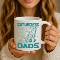 Saturdays Are For The Dads Mow Coffee Mug thumb 3