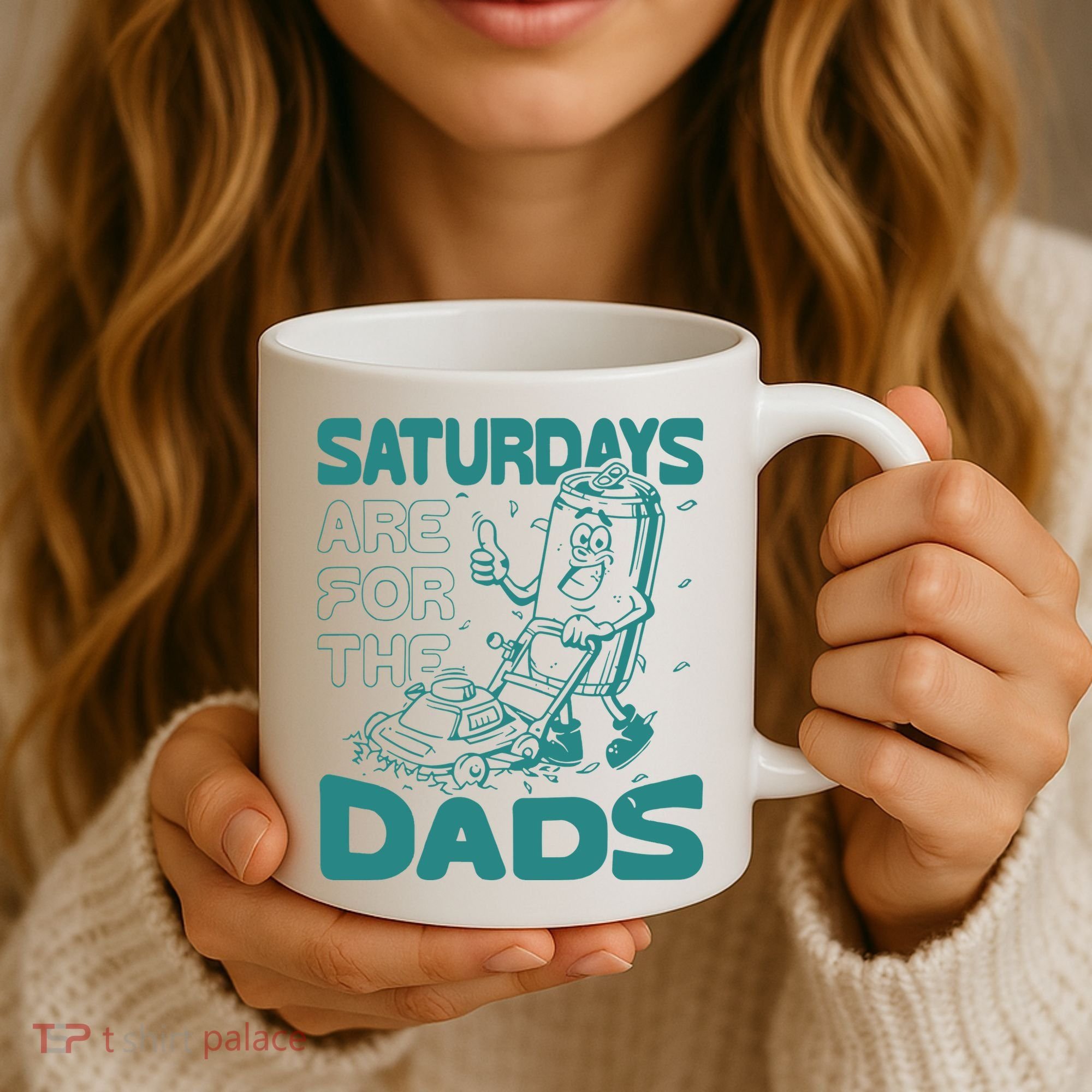 Saturdays Are For The Dads Mow Coffee Mug