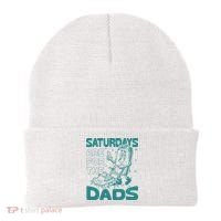 Saturdays Are For The Dads Mow Beanie thumb 0