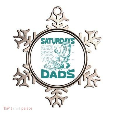 Saturdays Are For The Dads Mow Ornament