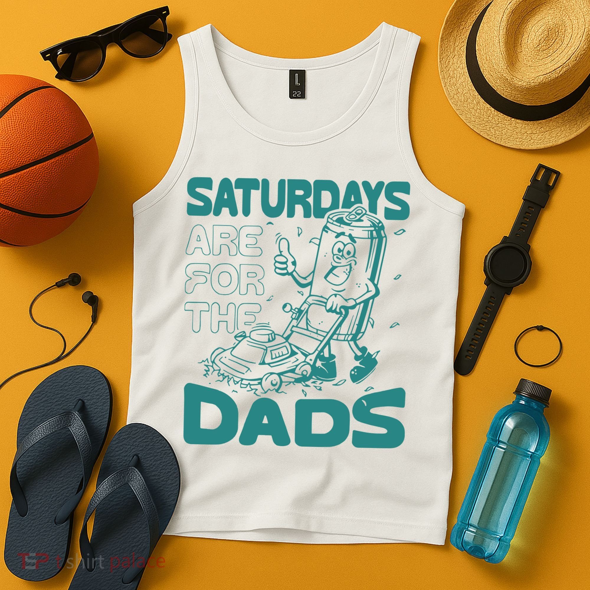 Saturdays Are For The Dads Mow Tank Top