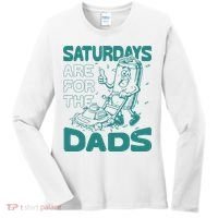 Saturdays Are For The Dads Mow Women's Long Sleeve Shirt thumb 0