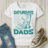 Saturdays Are For The Dads Mow Women's T-Shirt thumb 3