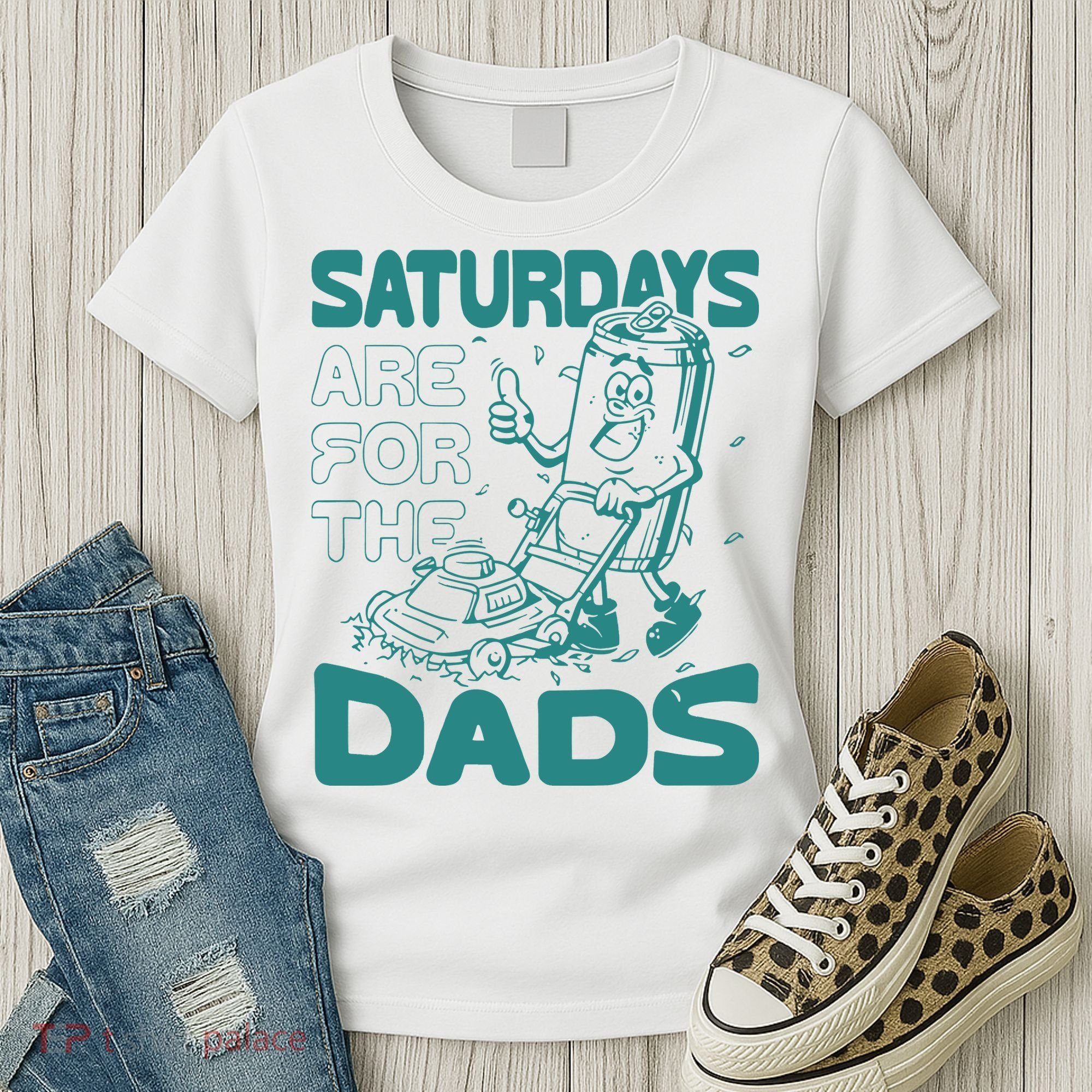 Saturdays Are For The Dads Mow Women's T-Shirt