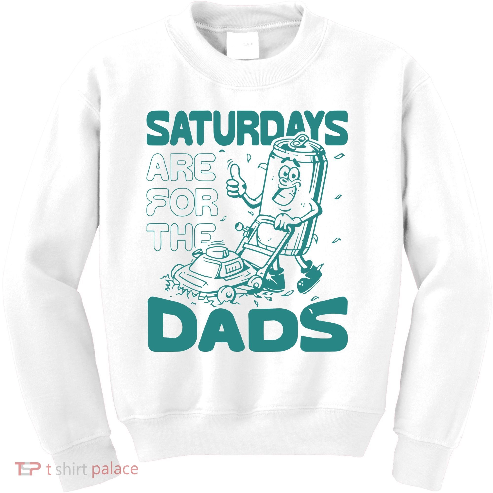 Saturdays Are For The Dads Mow Kids Sweatshirt