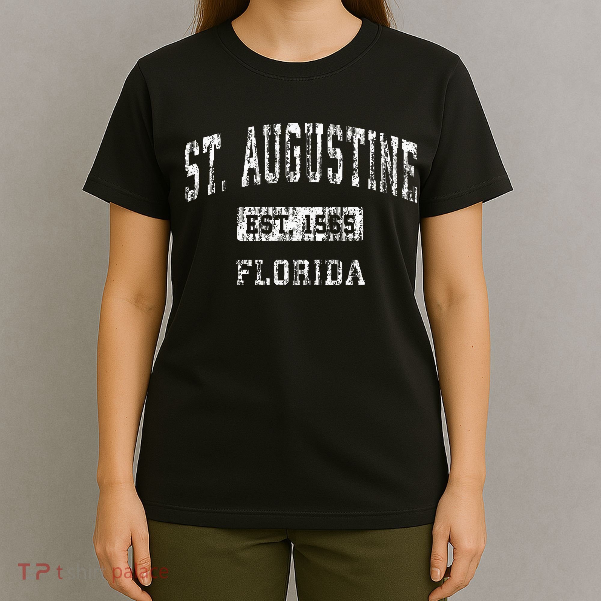 St. Augustine Florida Fl Vintage Established T-Shirt