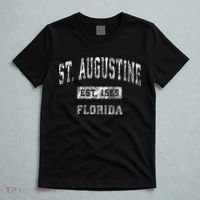 St. Augustine Florida Fl Vintage Established T-Shirt thumb 5
