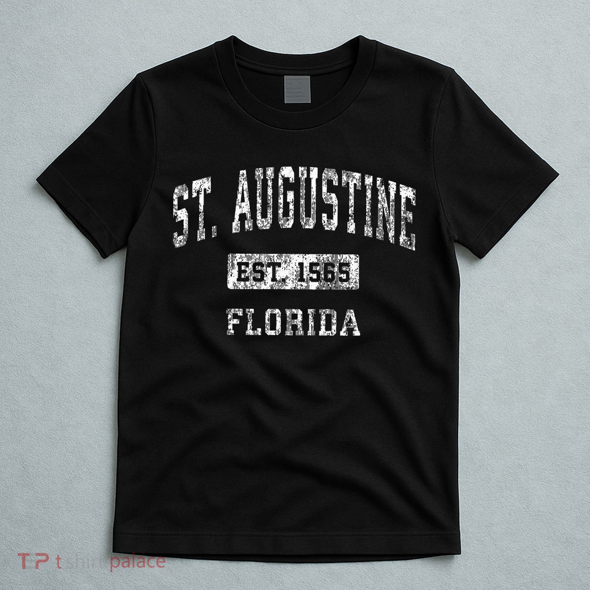 St. Augustine Florida Fl Vintage Established T-Shirt
