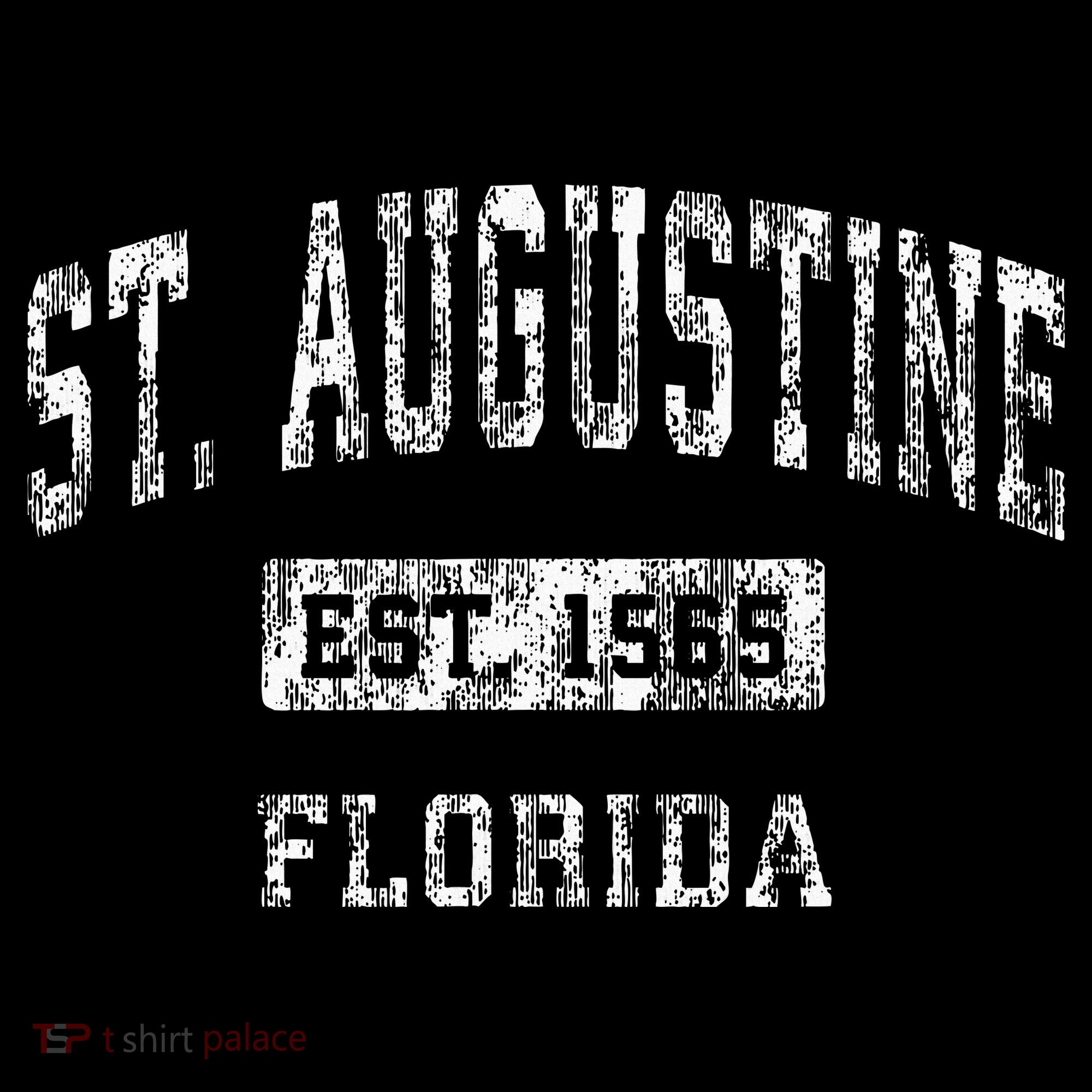 St. Augustine Florida Fl Vintage Established T-Shirt