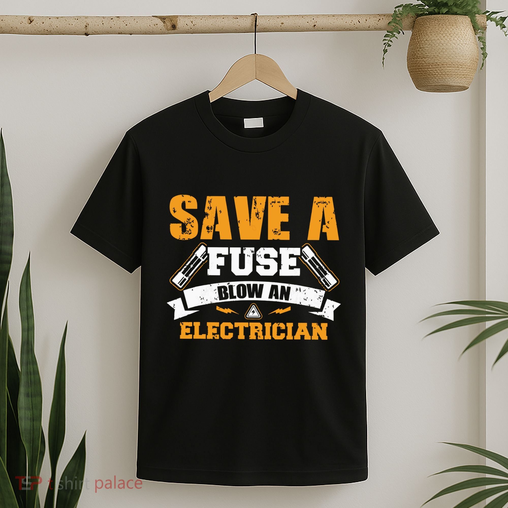 Save A Fuse Blow An Electrician T T-Shirt