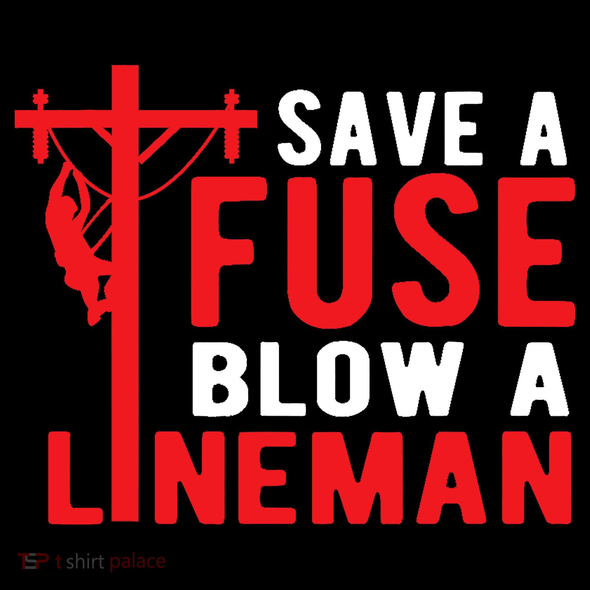 Save A Fuse Blow A Lineman Funny Lineman Ornament