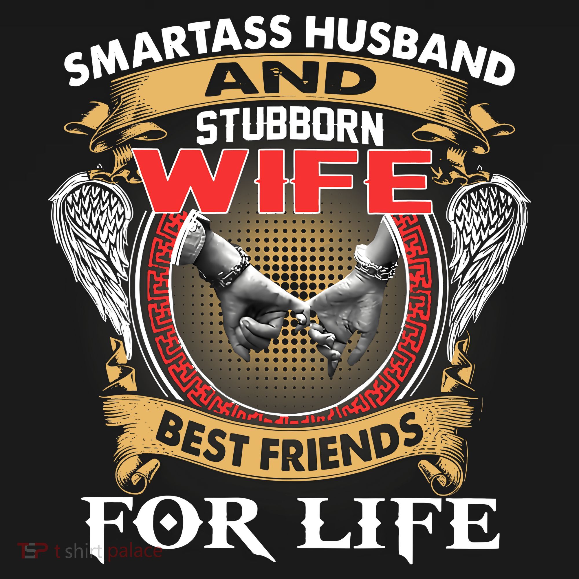 Smartass Husband And Stubborn Wife Best Friends For Life Polo