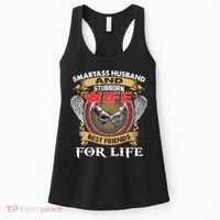 Smartass Husband And Stubborn Wife Best Friends For Life Women's Tank Top thumb 0