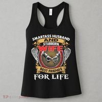 Smartass Husband And Stubborn Wife Best Friends For Life Women's Tank Top thumb 3