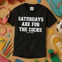 Saturdays Are For The Cocks Kids T-Shirt thumb 3