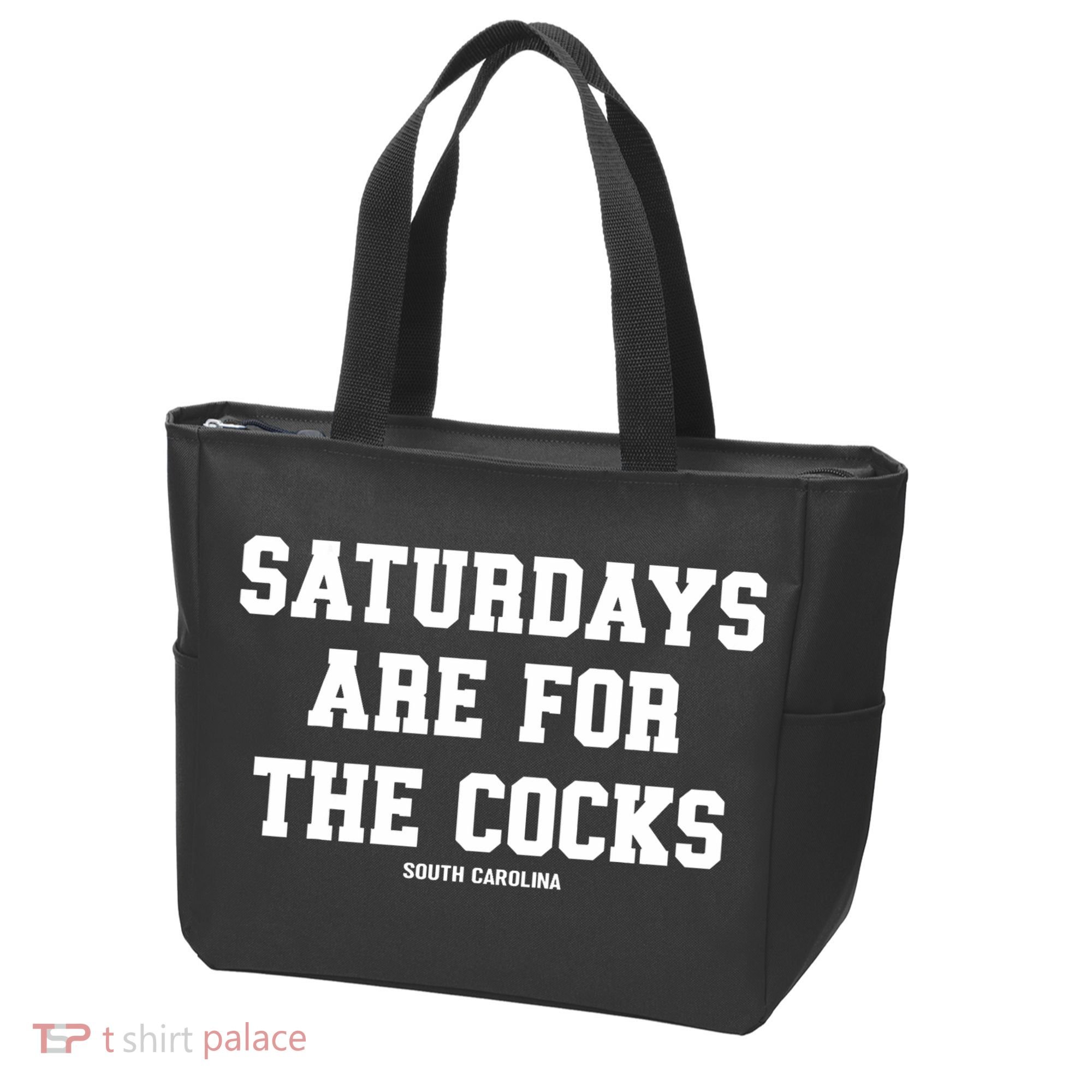 Saturdays Are For The Cocks Tote Bag