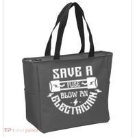 Save A Fuse Blow An Electrician Tote Bag thumb 2
