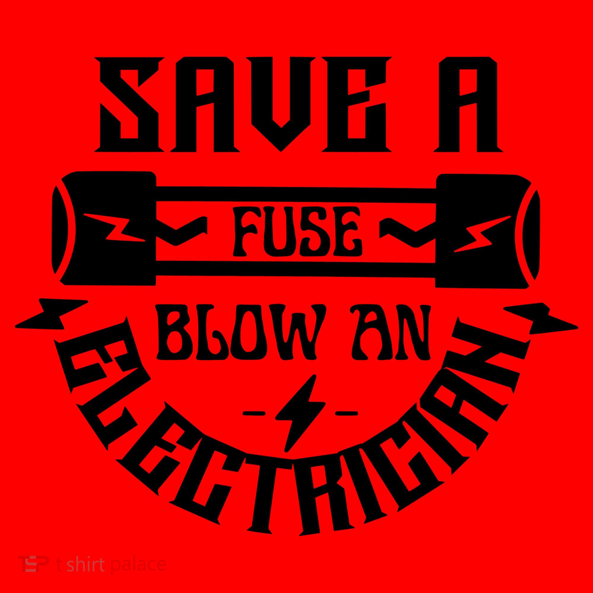 Save A Fuse Blow An Electrician Santa Hat