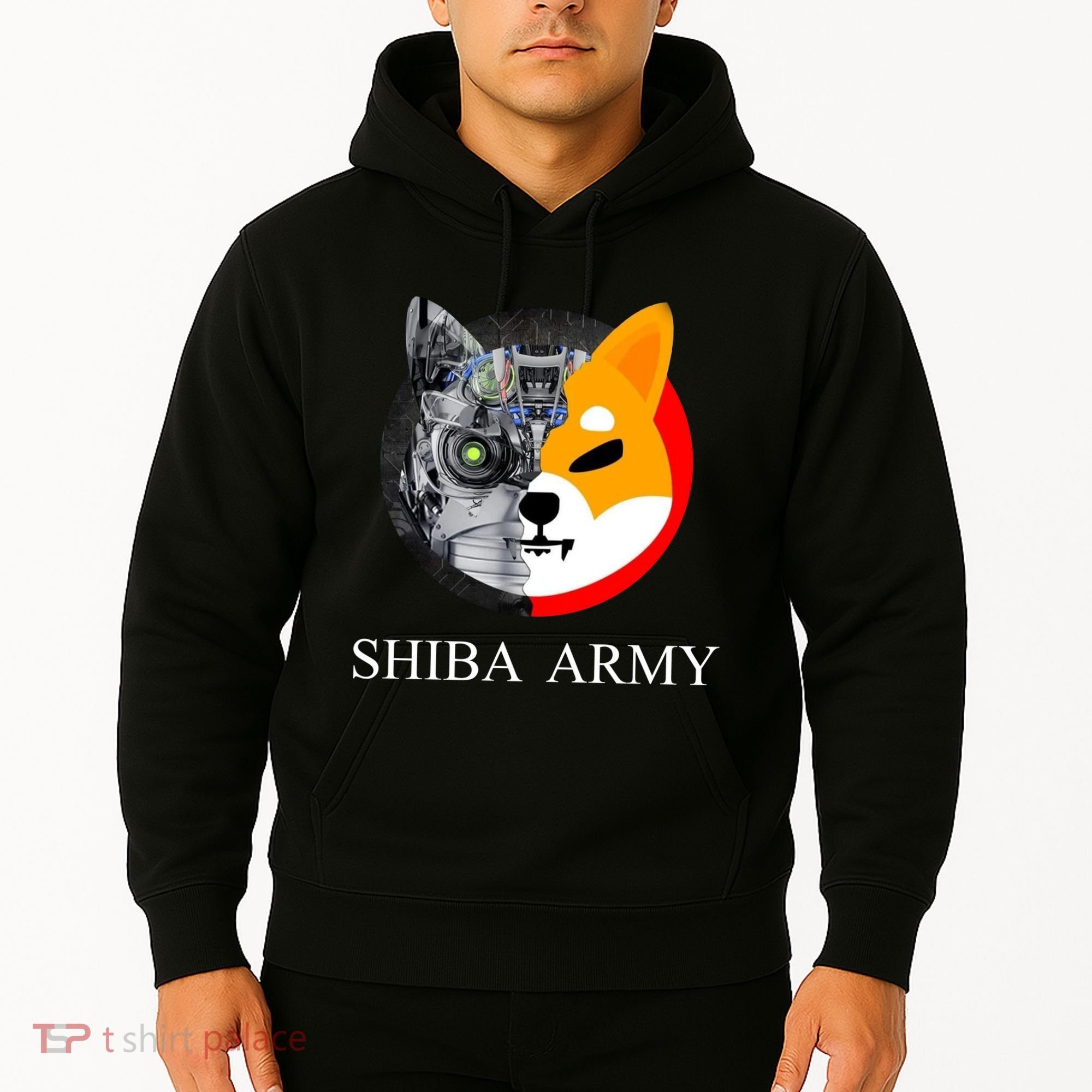 Shiba Army Fox Logo Terminator Hoodie