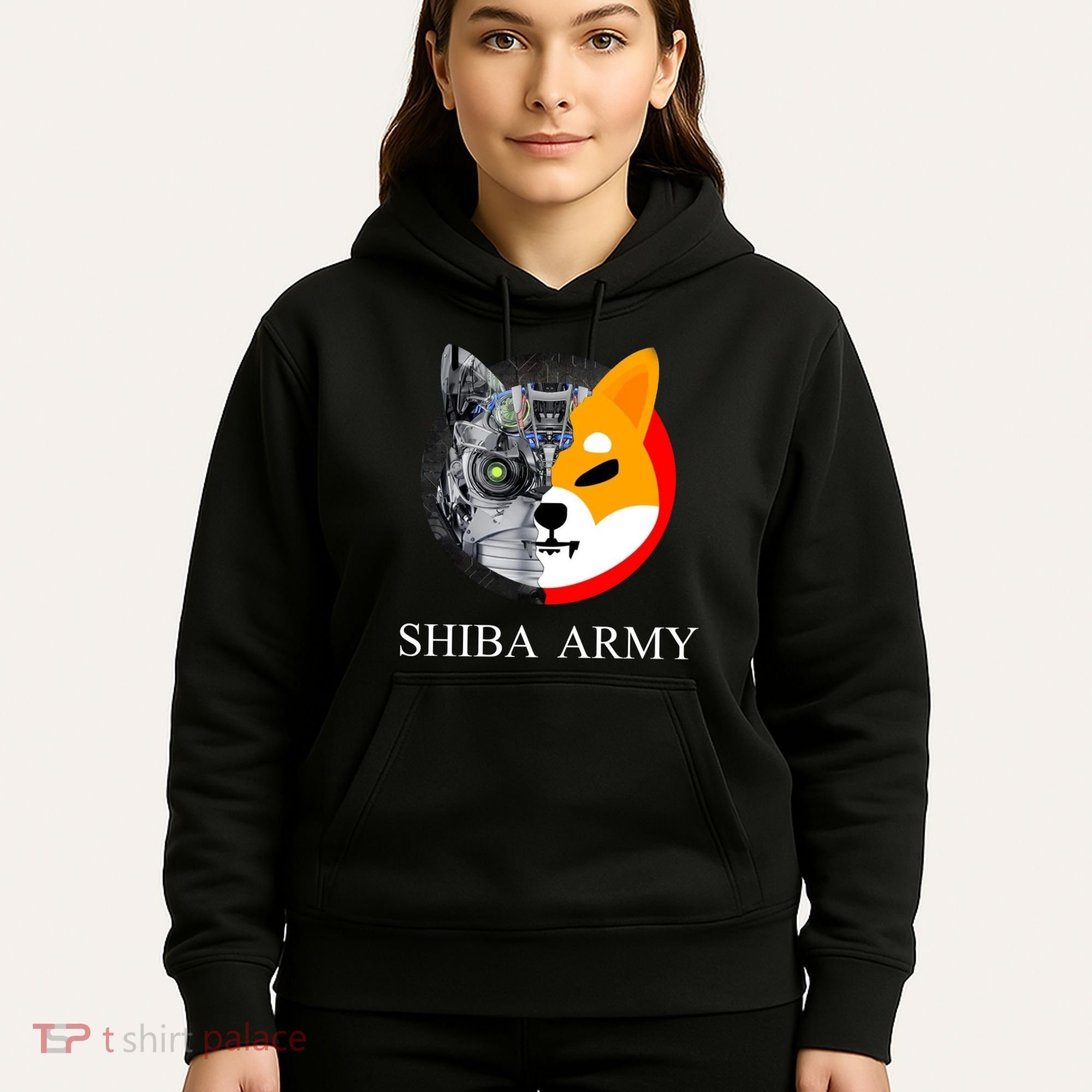 Shiba Army Fox Logo Terminator Hoodie
