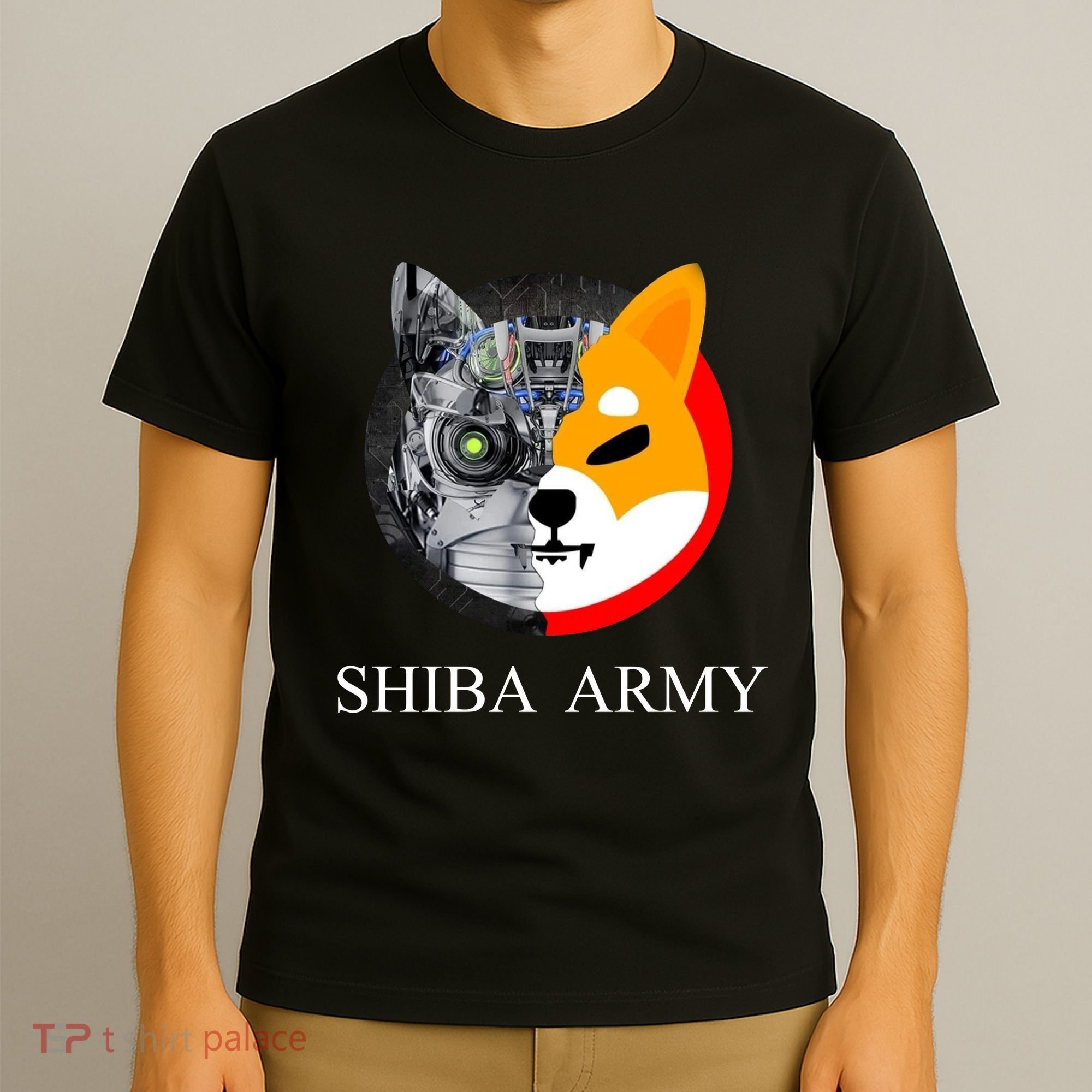 Shiba Army Fox Logo Terminator T-Shirt