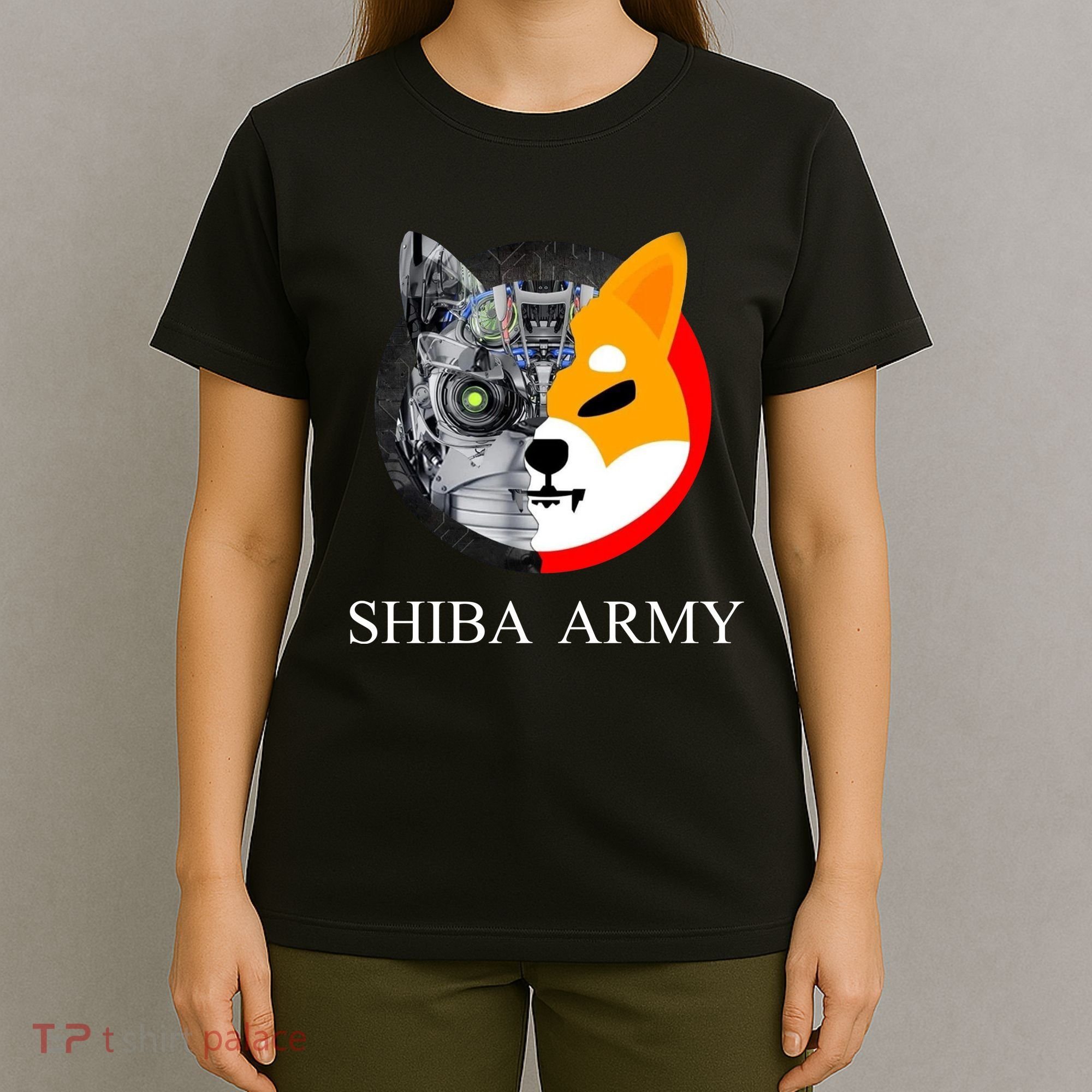 Shiba Army Fox Logo Terminator T-Shirt