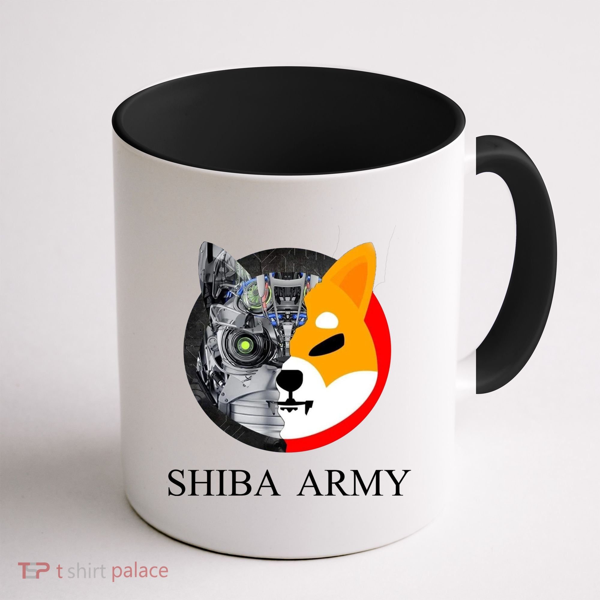 Shiba Army Fox Logo Terminator Coffee Mug