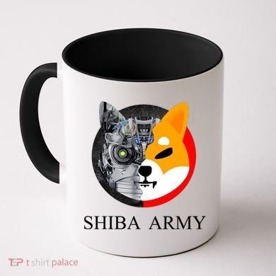 Shiba Army Fox Logo Terminator Coffee Mug