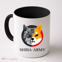 Shiba Army Fox Logo Terminator Coffee Mug thumb 0