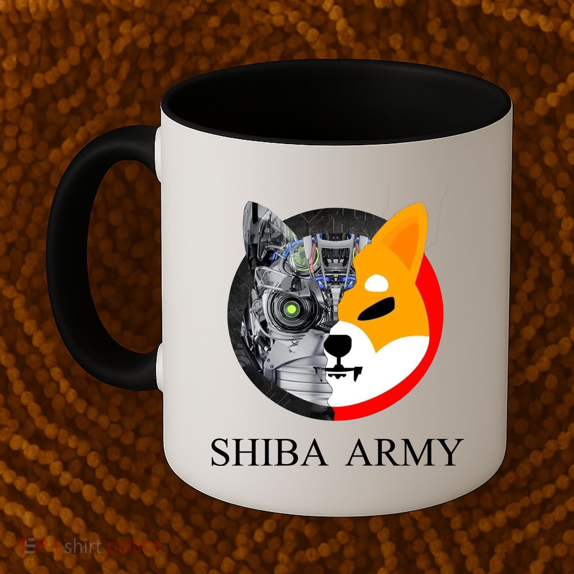 Shiba Army Fox Logo Terminator Coffee Mug