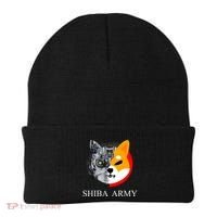 Shiba Army Fox Logo Terminator Beanie thumb 0