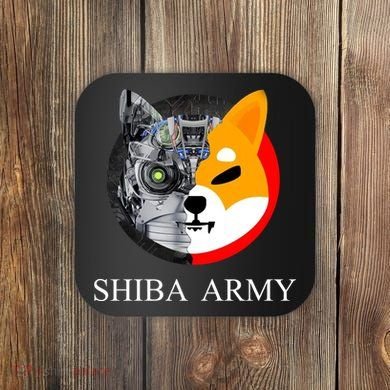 Shiba Army Fox Logo Terminator Coaster