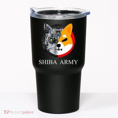 Shiba Army Fox Logo Terminator Tumbler