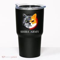 Shiba Army Fox Logo Terminator Tumbler thumb 0